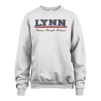 The Man The Myth The Legend Vintage Shirt LYNN M1-6