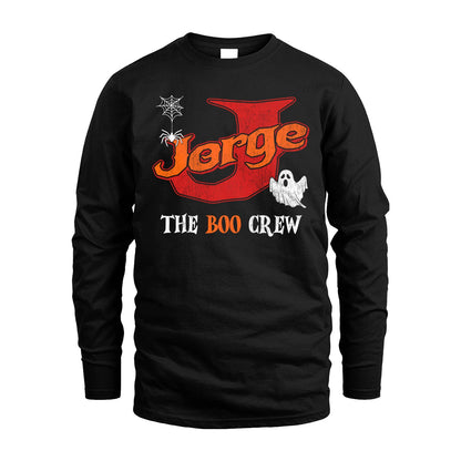 The Boo Crew Halloween Custom Name Shirt JORGE M1-22