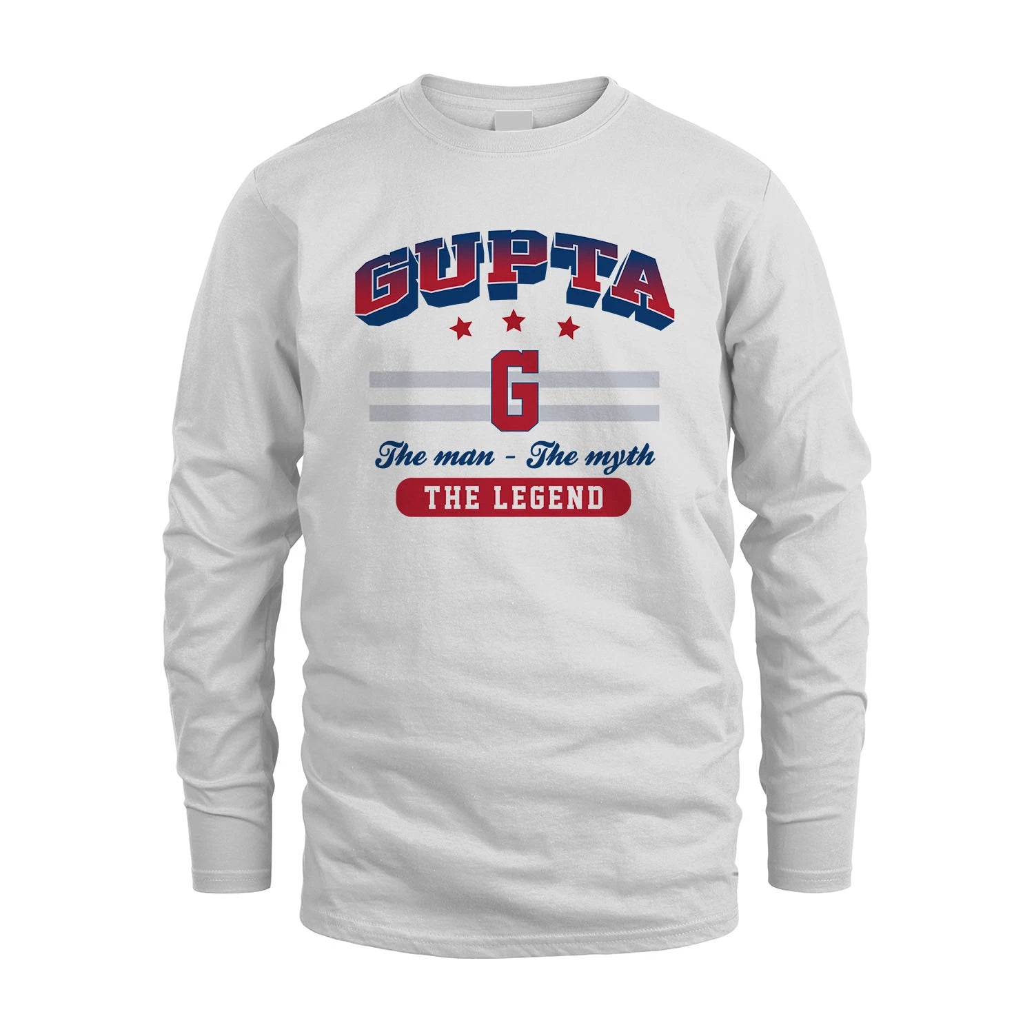The Man The Myth The Legend With Your Name Shirt GUPTA M1-35