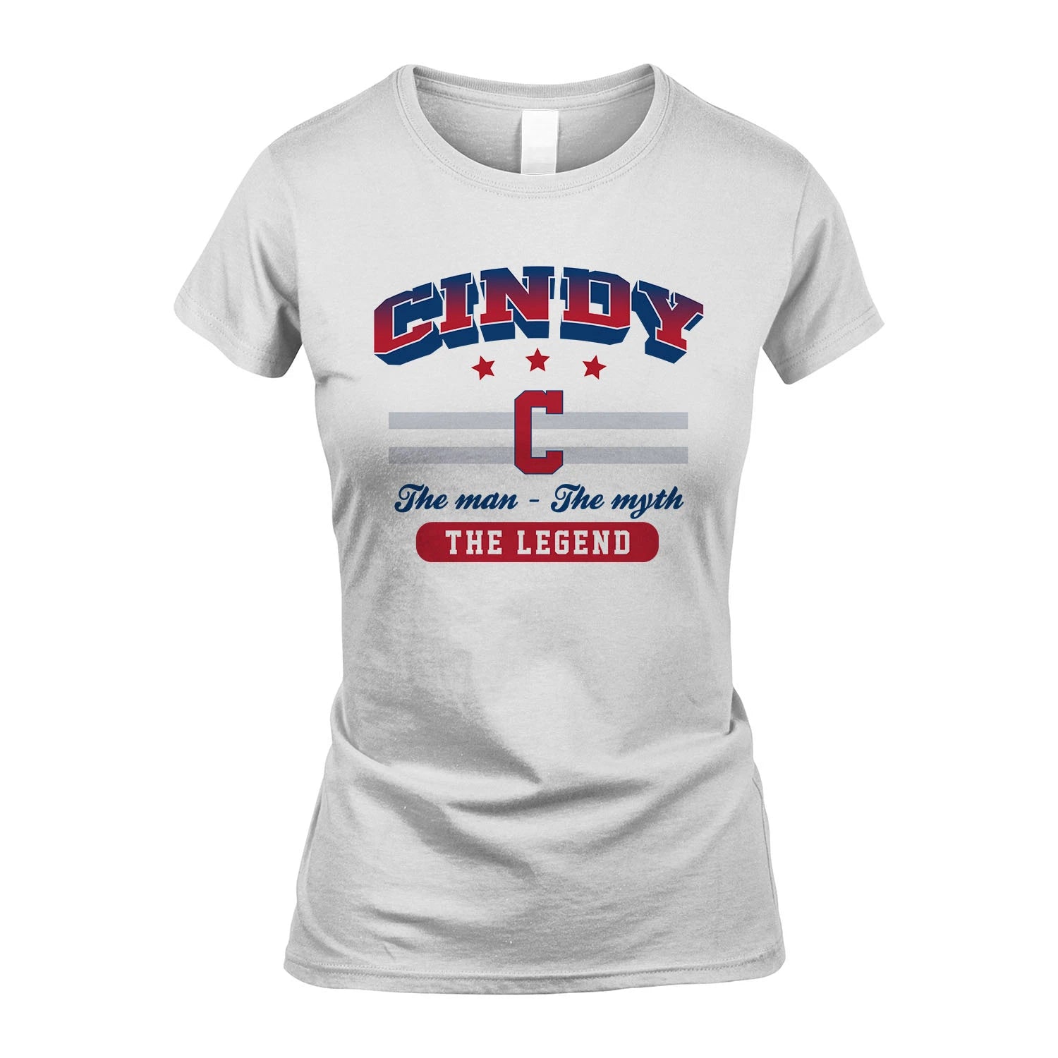 The Man The Myth The Legend With Your Name Shirt CINDY M1-35