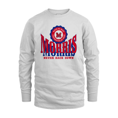 Your Name Never Back Down Shirt MORRIS M1-33