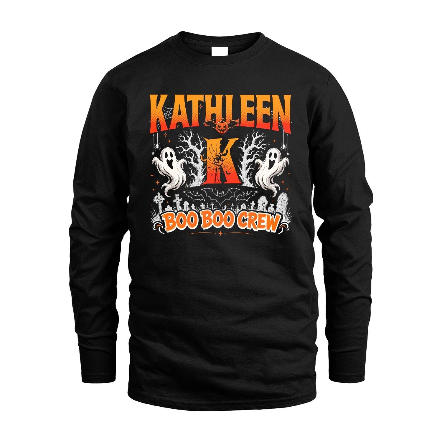 Boo Boo Crew Halloween Custom Name Shirt KATHLEEN M1-28