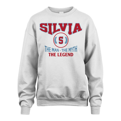 The Man The Myth The Legend Jet Style Shirt SILVIA M1-9