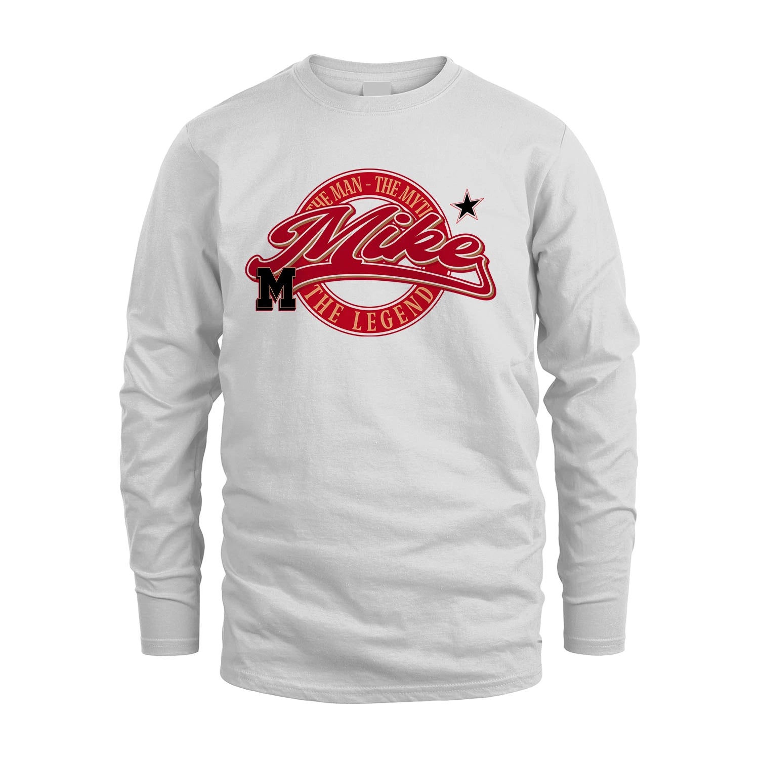 The Man The Myth The Legend Sporty Shirt MIKE M1-14