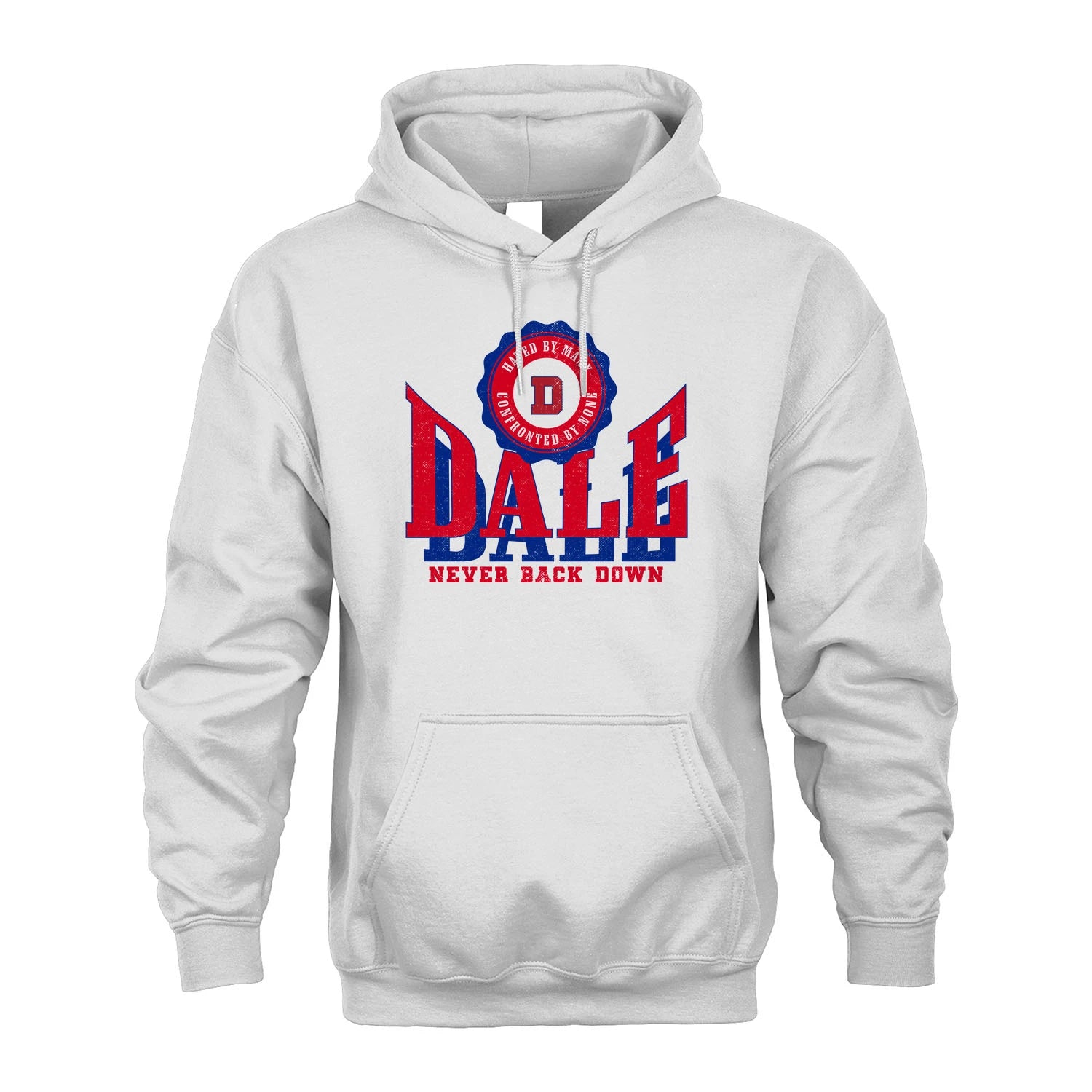 Your Name Never Back Down Shirt DALE M1-33