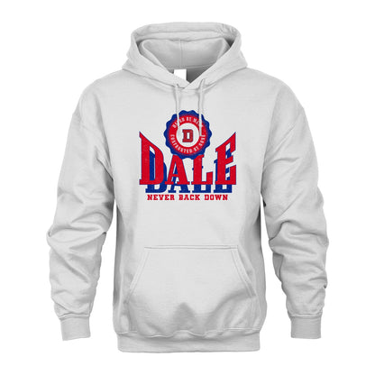 Your Name Never Back Down Shirt DALE M1-33