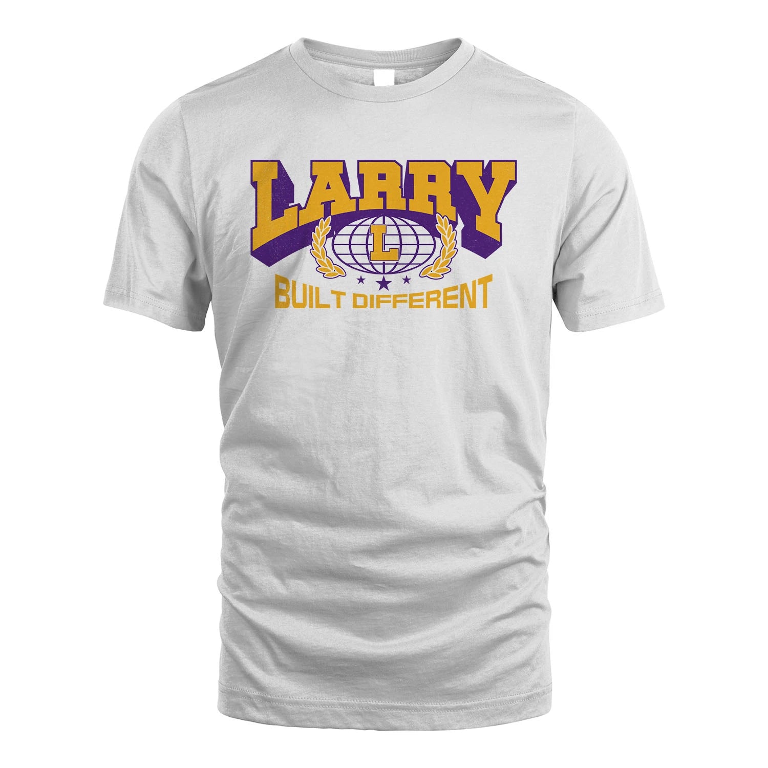 Your Name Built Different Sporty Shirt LARRY M1-32