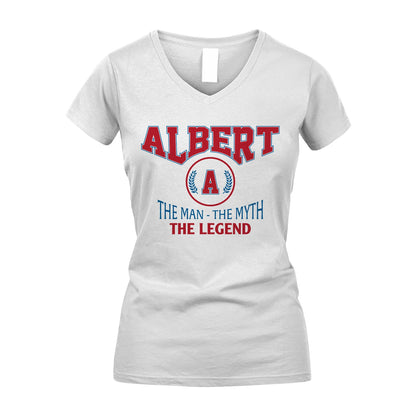 The Man The Myth The Legend Jet Style Shirt ALBERT M1-9