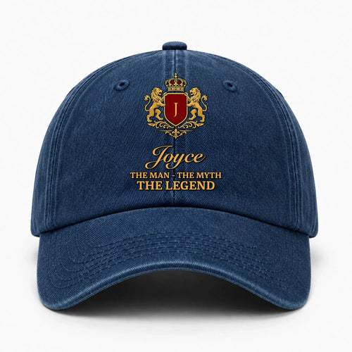 The Man The Myth The Legend Royal Blue Cap JOYCE 13K1 C49PF