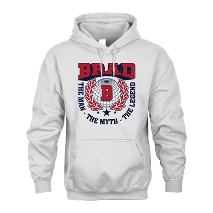 The Man The Myth The Legend Logo Shirt BRAD M1-30