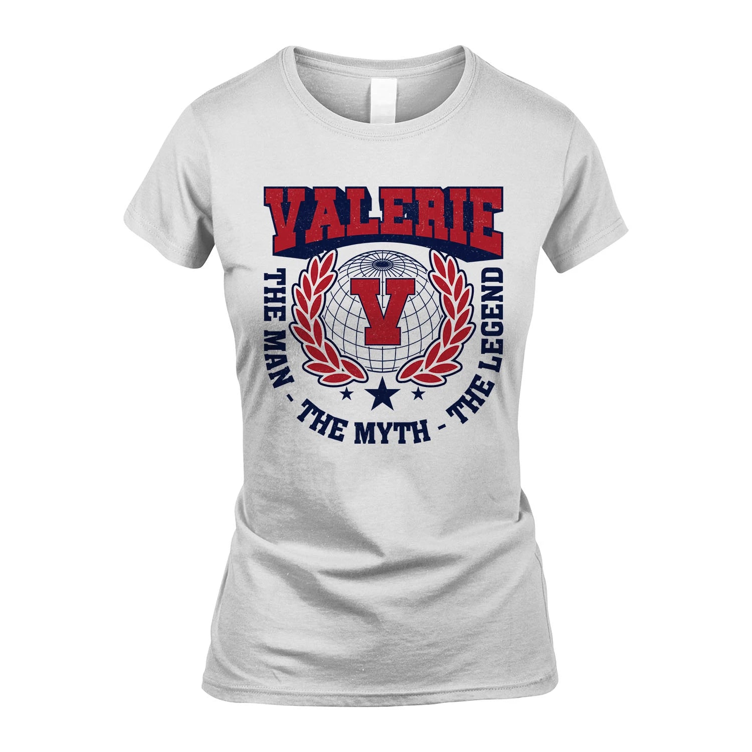 The Man The Myth The Legend Logo Shirt VALERIE M1-30