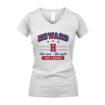 The Man The Myth The Legend With Your Name Shirt HOWARD M1-35