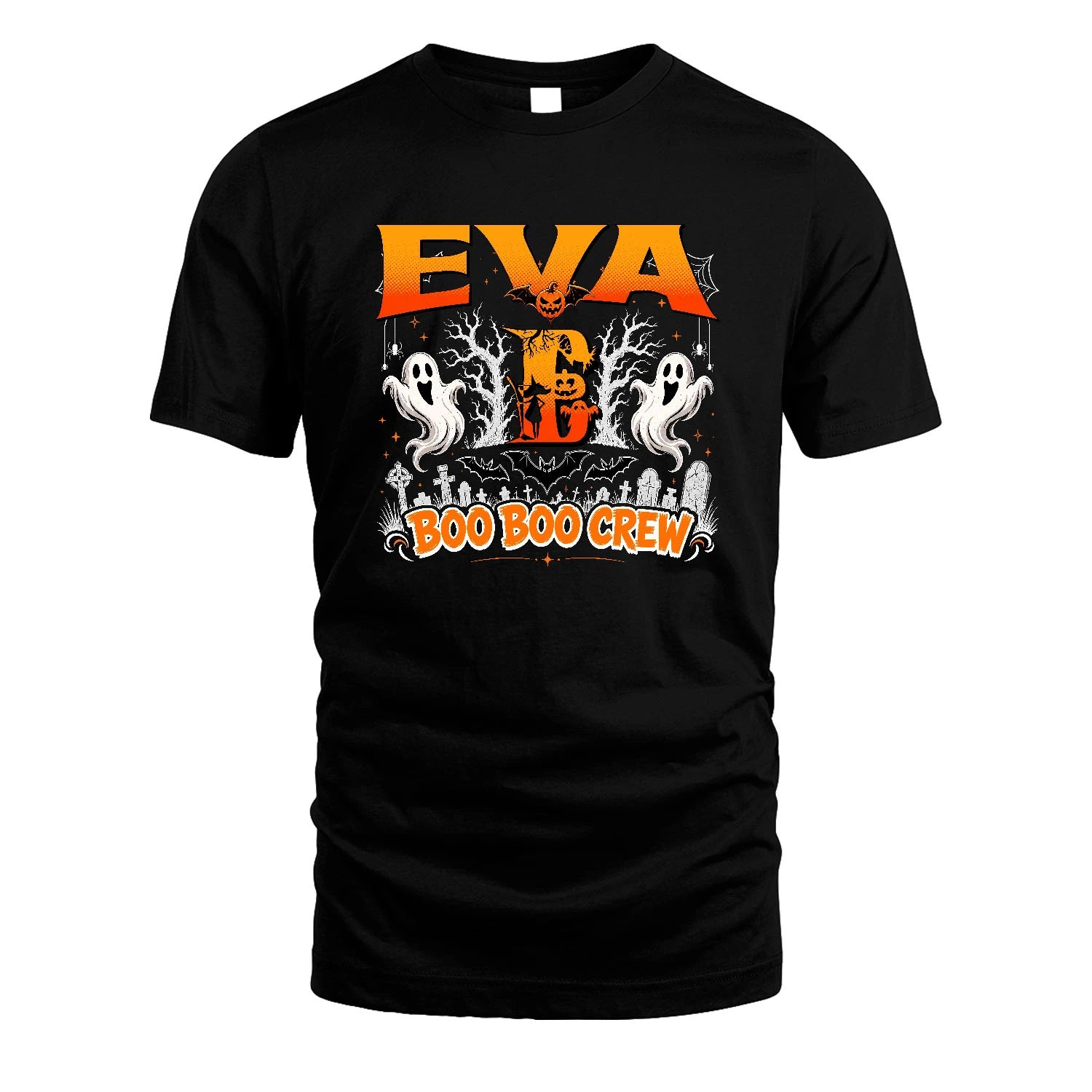 Boo Boo Crew Halloween Custom Name Shirt EVA M1-28