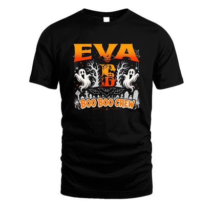 Boo Boo Crew Halloween Custom Name Shirt EVA M1-28