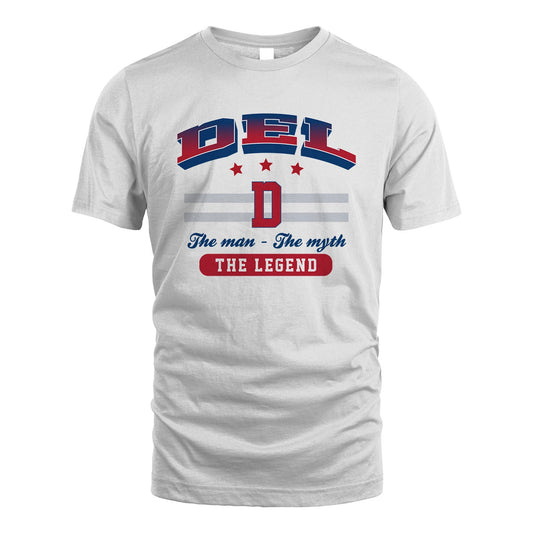 The Man The Myth The Legend With Your Name Shirt DEL M1-35