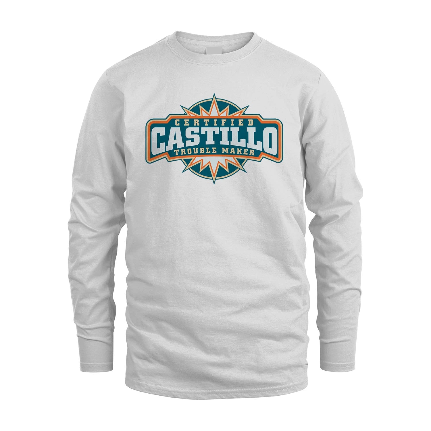 Certified Your Name Trouble Maker Shirt CASTILLO M1-36