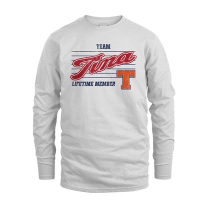 Team Your Name Lifetime Member Vintage Shirt TINA M1-24
