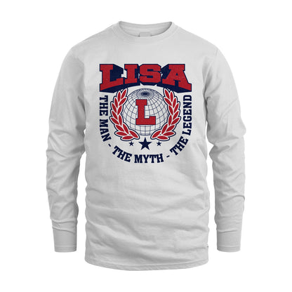 The Man The Myth The Legend Logo Shirt LISA M1-30