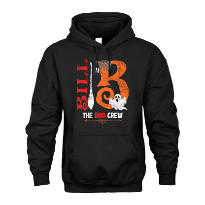 The Boo Crew Halloween With Your Name Shirt BILL M1-23