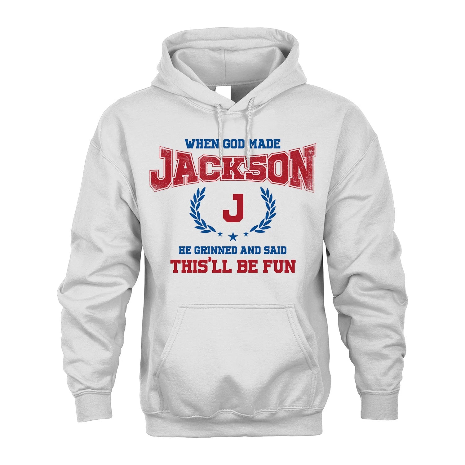 When God Made He Grinned And Said This'll Be Fun Shirt JACKSON M1-12