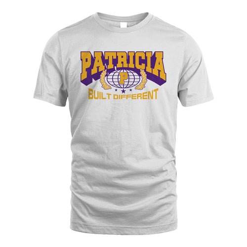 Your Name Built Different Sporty Shirt PATRICIA M1-32