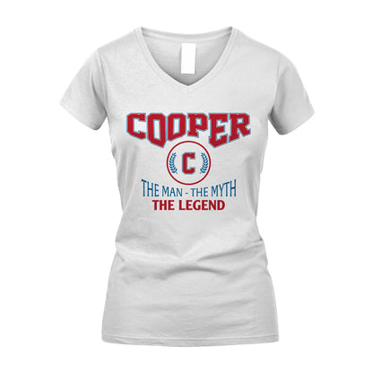 The Man The Myth The Legend Jet Style Shirt COOPER M1-9