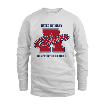 Hated By Many Confronted By None Personalized Name Shirt ANN M1-8