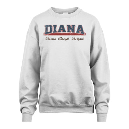 The Man The Myth The Legend Vintage Shirt DIANA M1-6