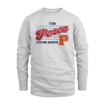Team Your Name Lifetime Member Vintage Shirt PEREZ M1-24