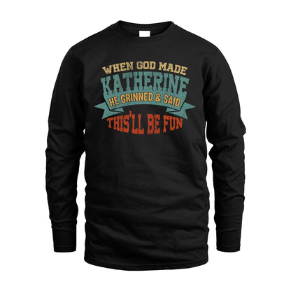 The Man The Myth The Legend Sporty Shirt KATHERINE M1-15