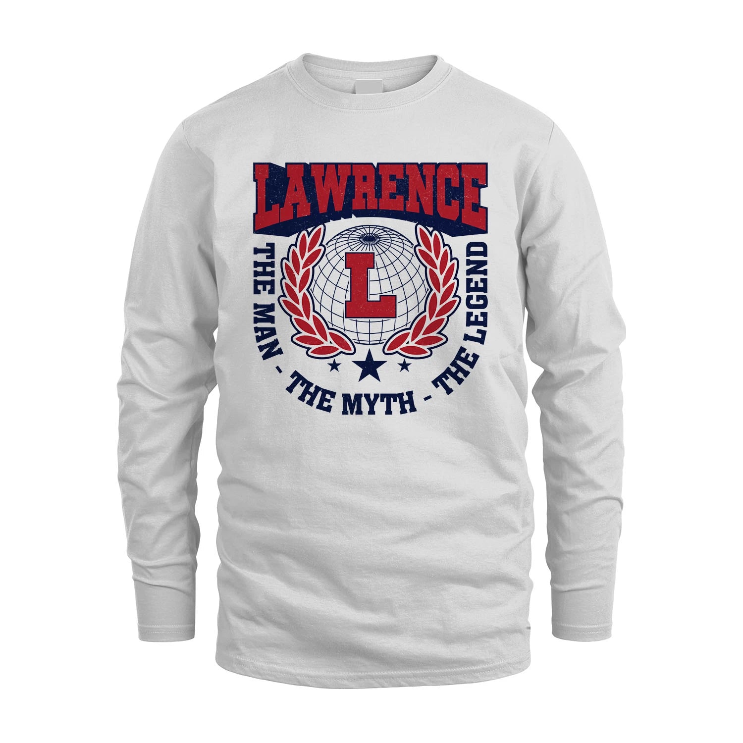 The Man The Myth The Legend Logo Shirt LAWRENCE M1-30