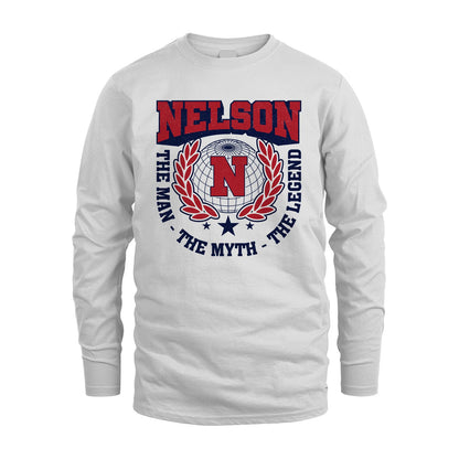 The Man The Myth The Legend Logo Shirt NELSON M1-30