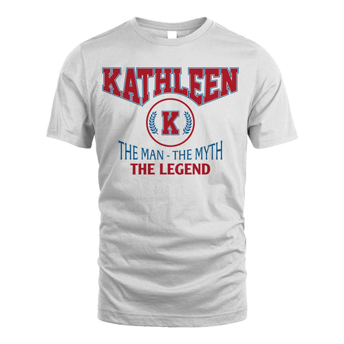 The Man The Myth The Legend Jet Style Shirt KATHLEEN M1-9