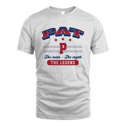 The Man The Myth The Legend With Your Name Shirt PAT M1-35