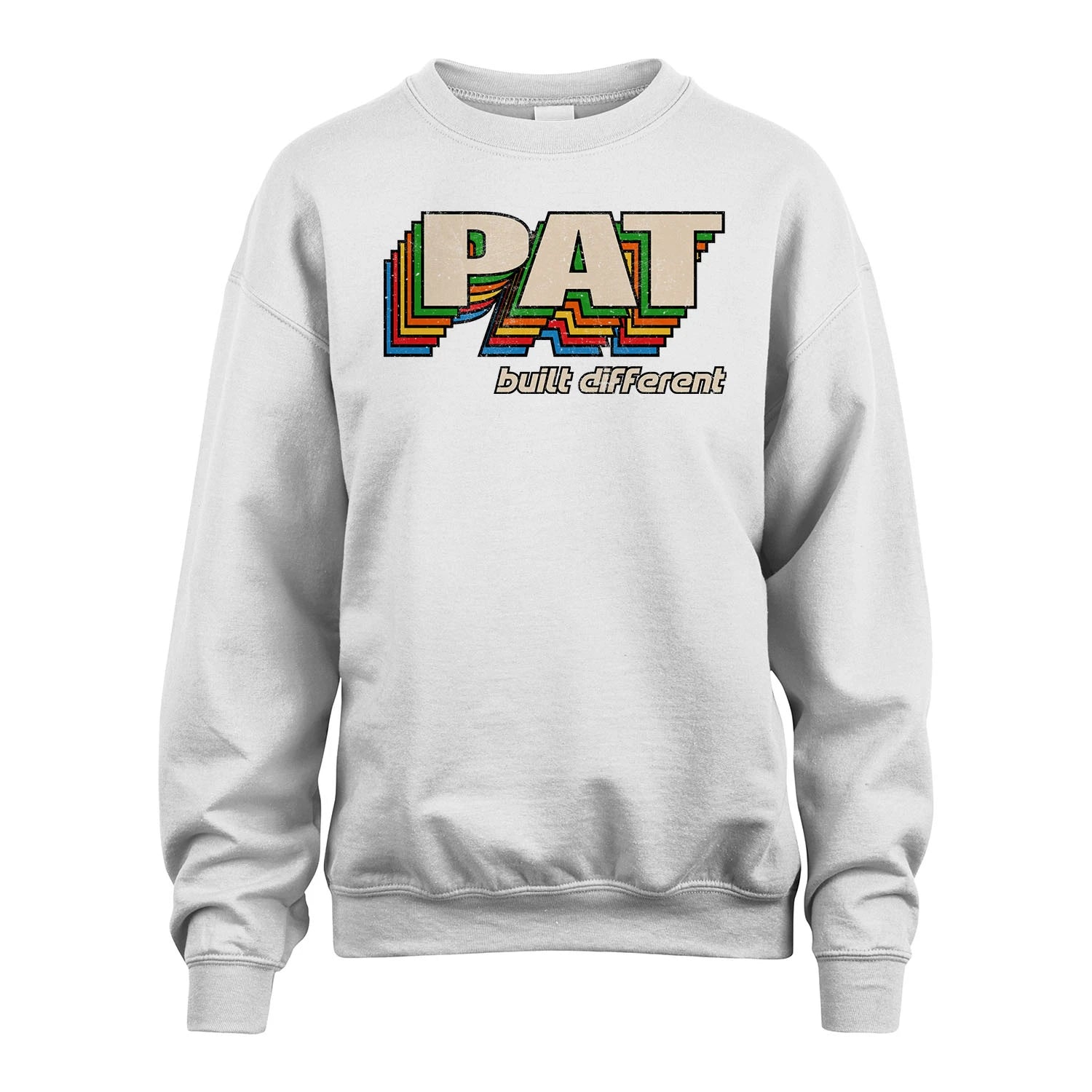 Your Name Built Different Retro Shirt PAT M1-26