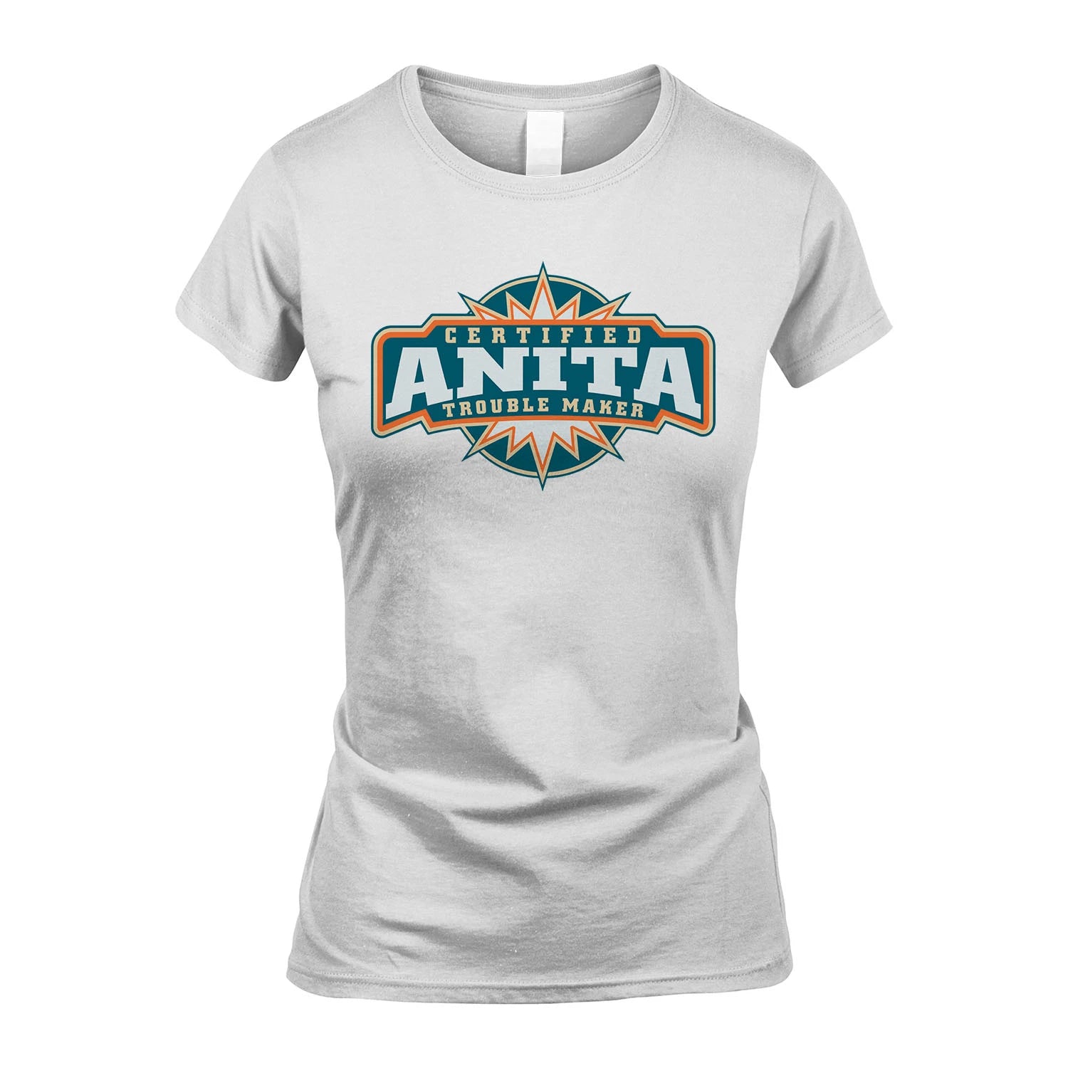 Certified Your Name Trouble Maker Shirt ANITA M1-36