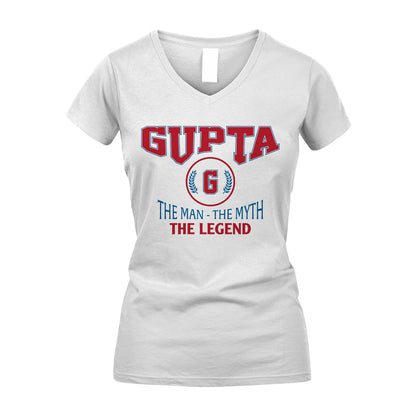 The Man The Myth The Legend Jet Style Shirt GUPTA M1-9