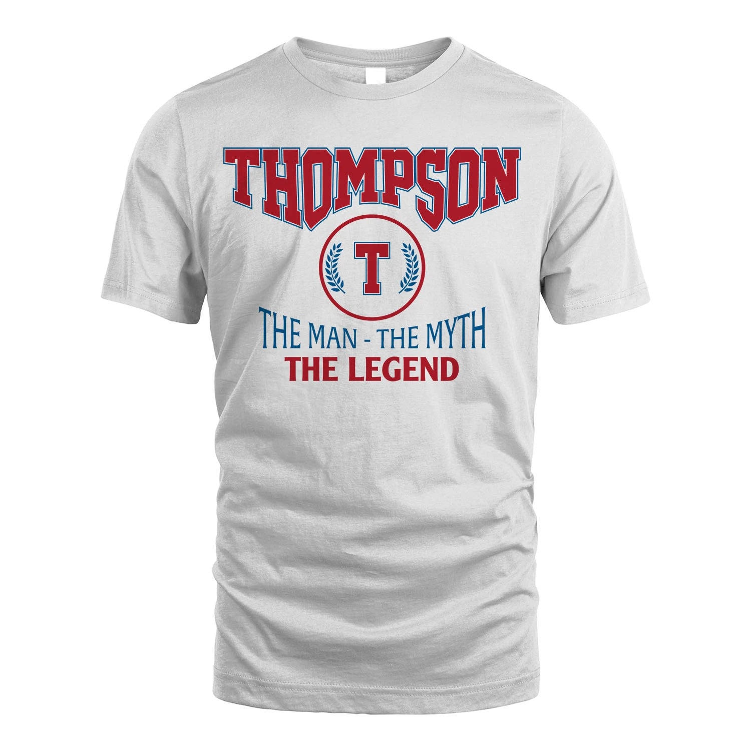 The Man The Myth The Legend Jet Style Shirt THOMPSON M1-9