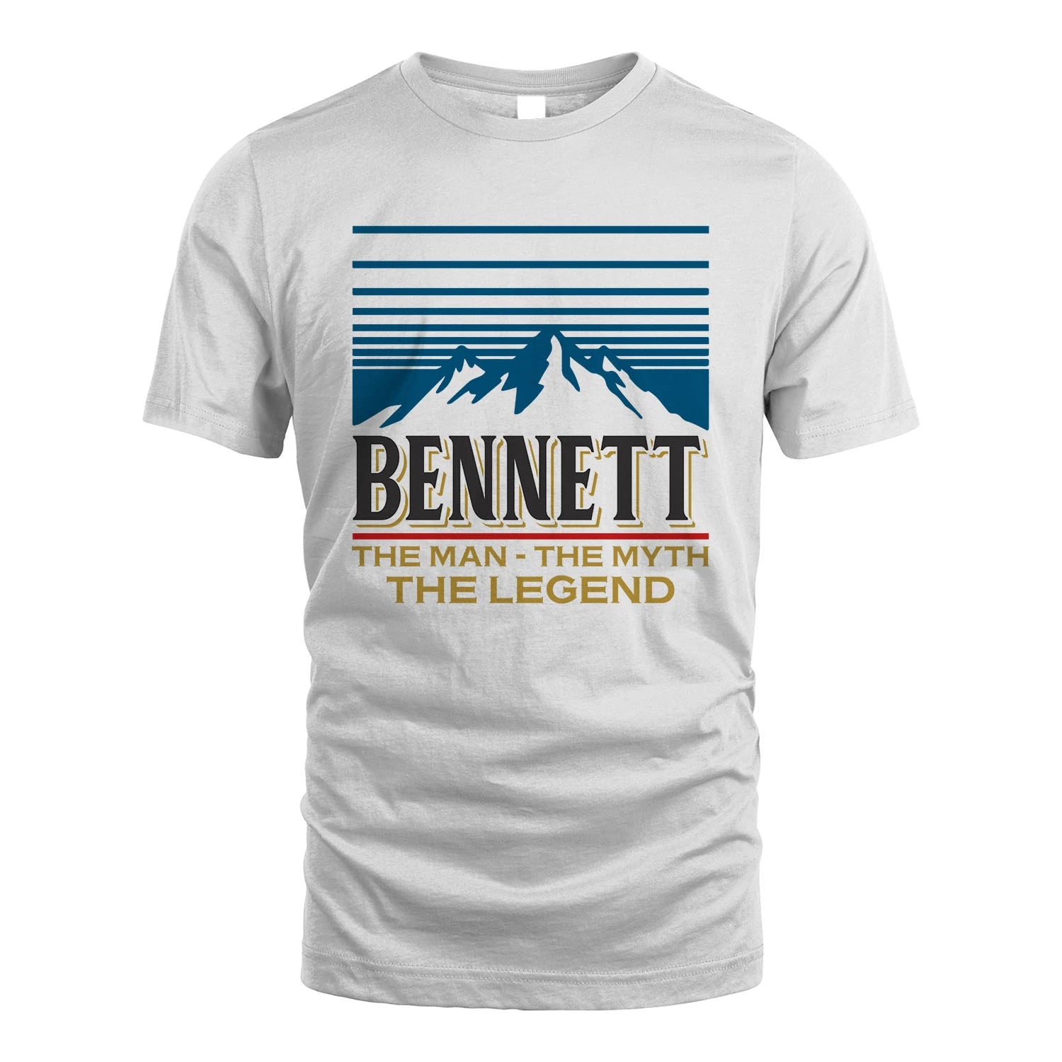 The Man The Myth The Legend Vintage Mountain Shirt BENNETT M1-19
