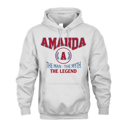 The Man The Myth The Legend Jet Style Shirt AMANDA M1-9