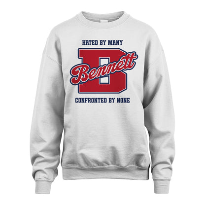 Hated By Many Confronted By None Personalized Name Shirt BENNETT M1-8
