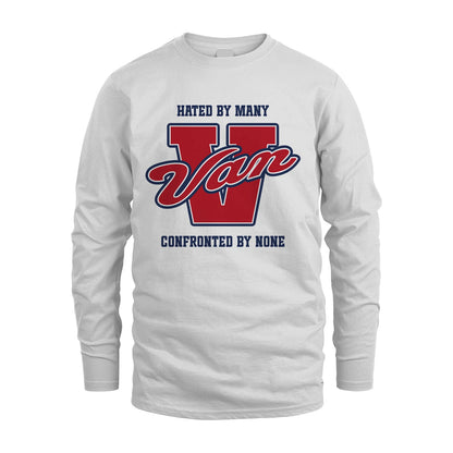 Hated By Many Confronted By None Personalized Name Shirt VAN M1-8
