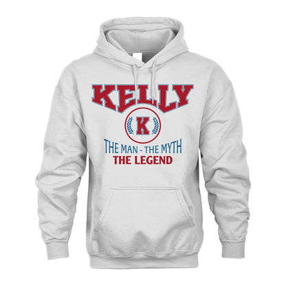 The Man The Myth The Legend Jet Style Shirt KELLY M1-9