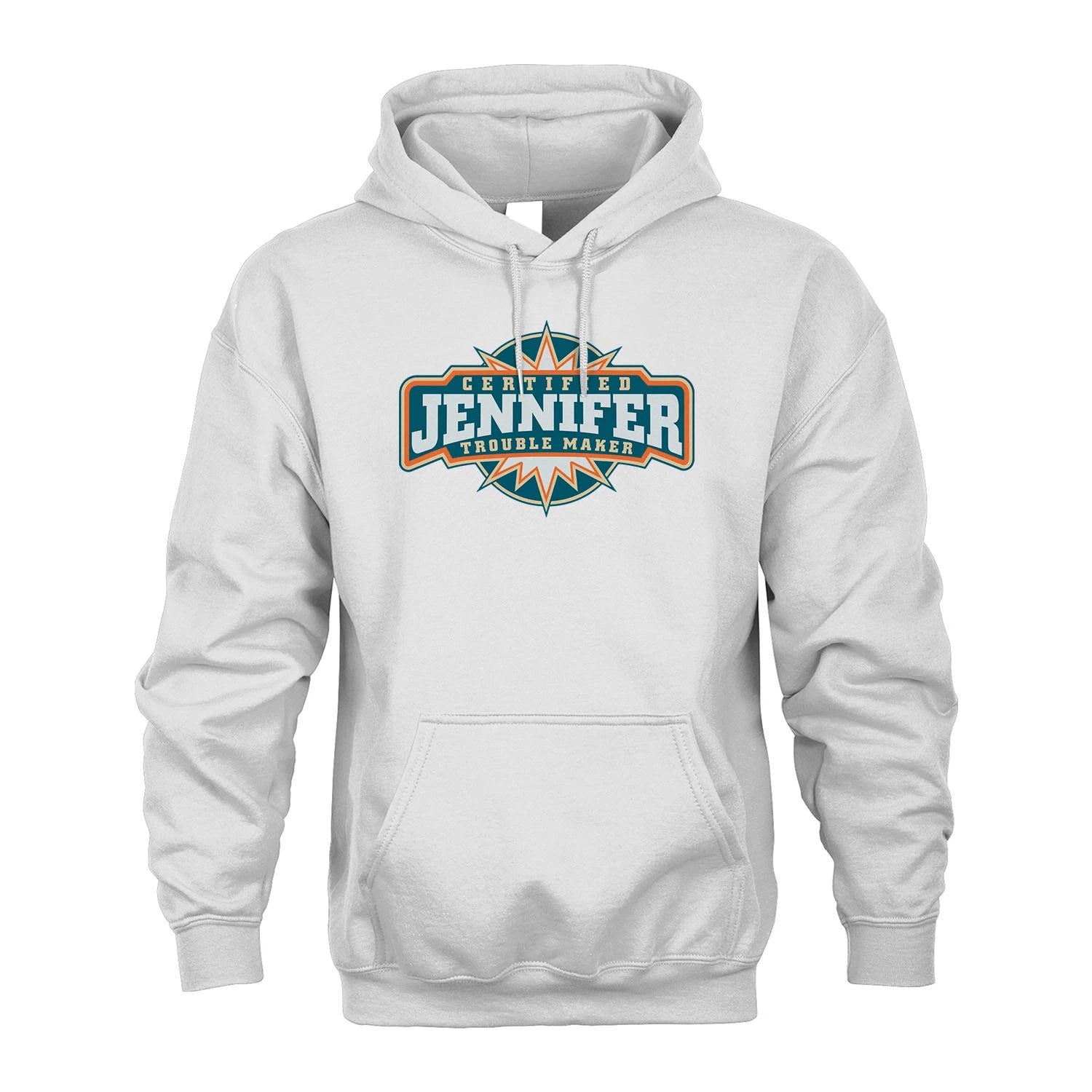 Certified Your Name Trouble Maker Shirt JENNIFER M1-36
