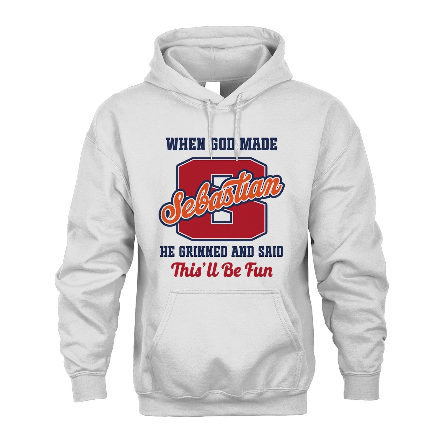 God Made Your Name Custom Shirt SEBASTIAN M1-16