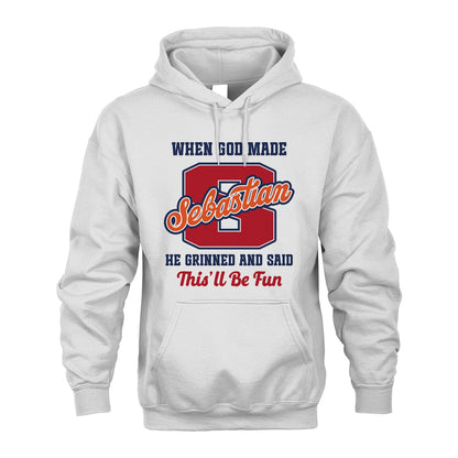 God Made Your Name Custom Shirt SEBASTIAN M1-16