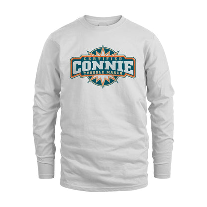 Certified Your Name Trouble Maker Shirt CONNIE M1-36
