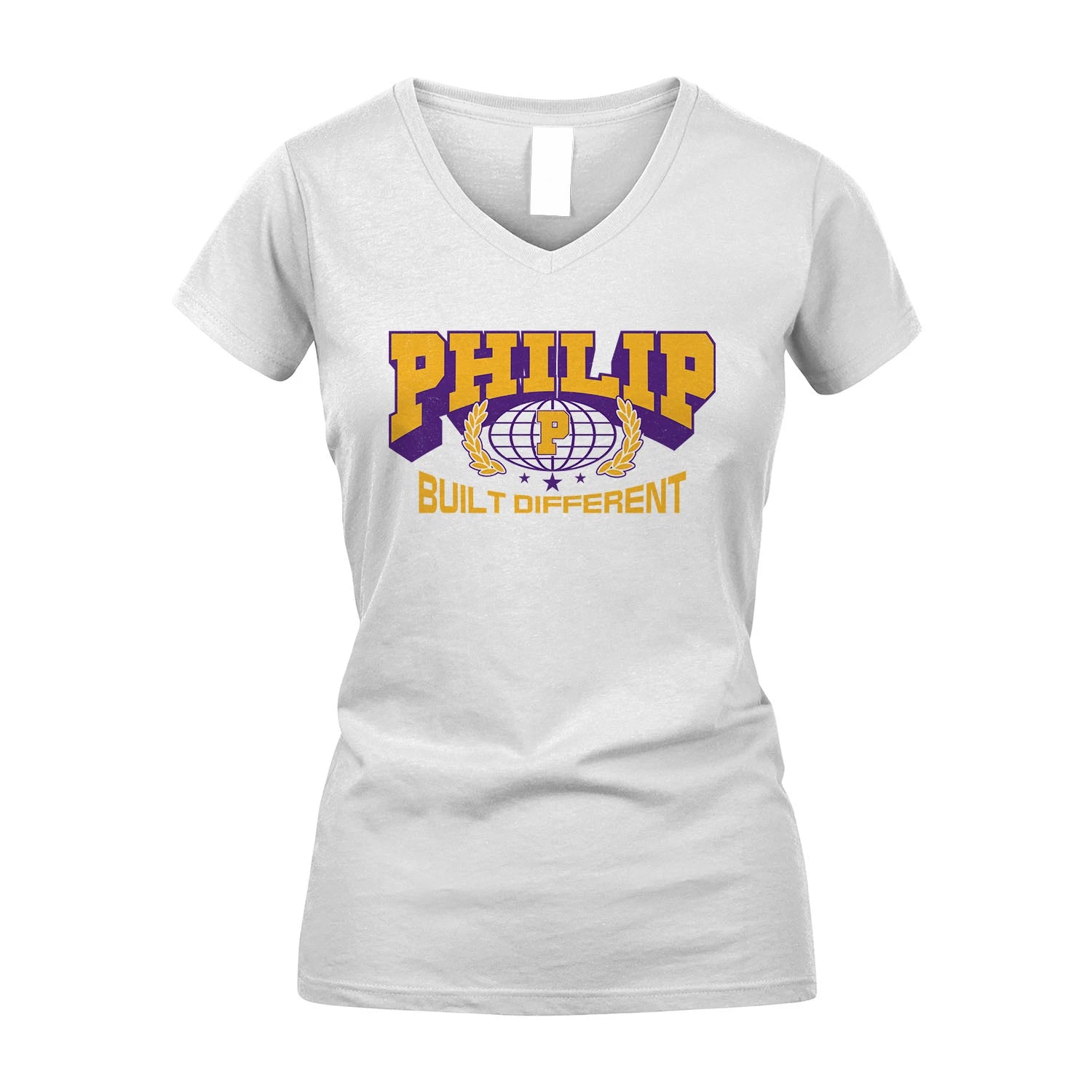 Your Name Built Different Sporty Shirt PHILIP M1-32