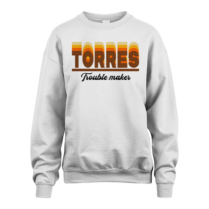 Your Name Trouble Maker Funny Shirt TORRES M1-34