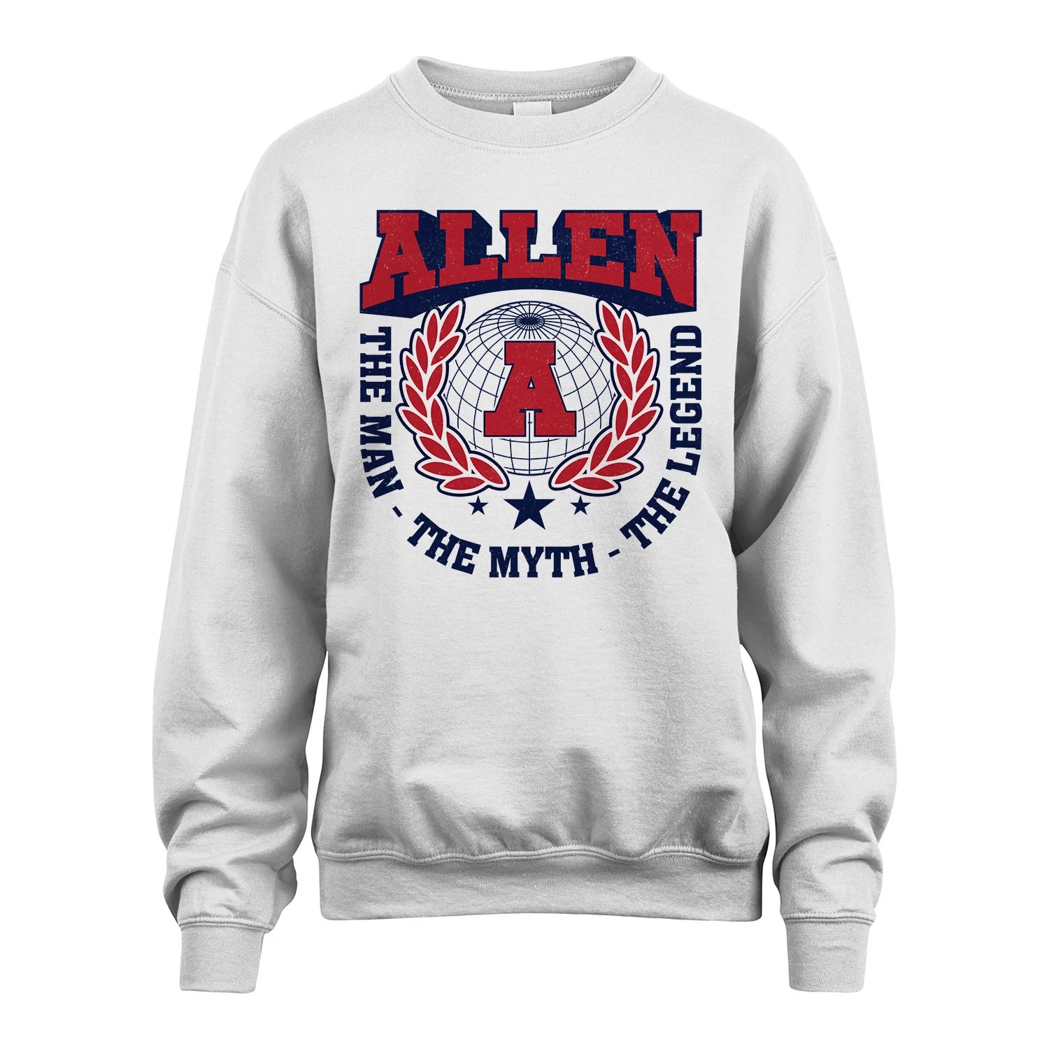 The Man The Myth The Legend Logo Shirt ALLEN M1-30